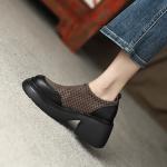 Handcrafted Luxury Leather Women's Shoes - Elegant Quality(Eoct20161002M938-1)