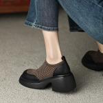 Handcrafted Luxury Leather Women's Shoes - Elegant Quality(Eoct20161002M938-1)