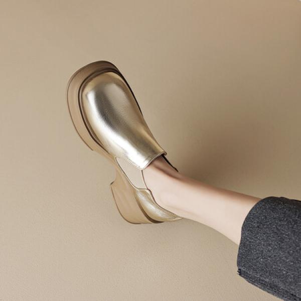 Handcrafted Genuine Leather Women's Shoes: Luxurious Elegance(Eoct20161002M530-8)