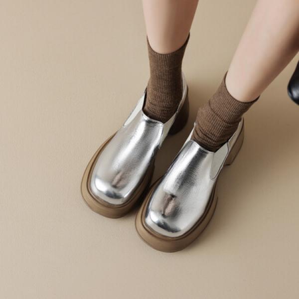 Handcrafted Genuine Leather Women's Shoes: Luxurious Elegance(Eoct20161002M530-8)