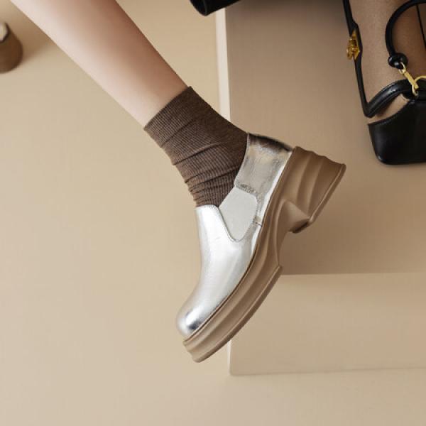 Handcrafted Genuine Leather Women's Shoes: Luxurious Elegance(Eoct20161002M530-8)