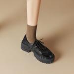 Handcrafted Luxury Leather Women's Shoes - Elegant Quality(Eoct20161002C203-2)