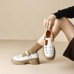 Handcrafted Genuine Leather Women's Shoes: Elegant Luxury(Eoct20161002C530-9)