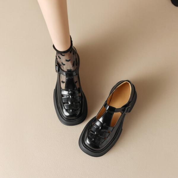 Handcrafted Genuine Leather Women's Shoes: Elegant Luxury(Eoct20161002C530-9)