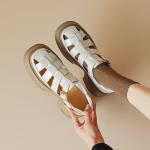 Elegant Handcrafted Leather Women's Shoes - Luxury Artisan Quality(Eoct20161002C530-12)