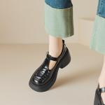 Handcrafted Luxury Leather Women's Shoes - Elegant Craftsmanship(Eoct20161002M938-8)