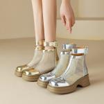 Handcrafted Luxurious Leather Women's Shoes(Eoct20161002M530-16)