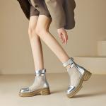 Handcrafted Luxurious Leather Women's Shoes(Eoct20161002M530-16)