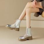 Handcrafted Luxurious Leather Women's Shoes(Eoct20161002M530-15)