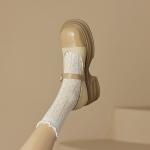 Handcrafted Genuine Leather Women's Shoes: Elegant Luxury(Eoct20161002M530-17)