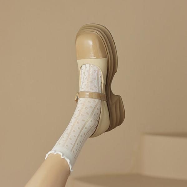 Handcrafted Genuine Leather Women's Shoes: Elegant Luxury(Eoct20161002M530-17)