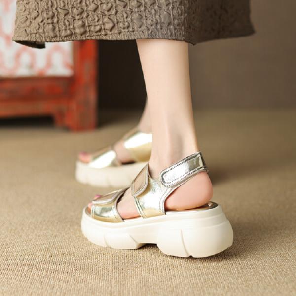 Handcrafted Genuine Leather Women's Shoes - Luxurious Elegance(Eoct20161002M227-8)