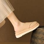 Handcrafted Luxury Leather Women's Footwear(Eoct20161002M9937-3)