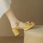 Exquisite Handmade Leather Women's Shoes - Elegant Luxury(Eoct20161002M008-1)