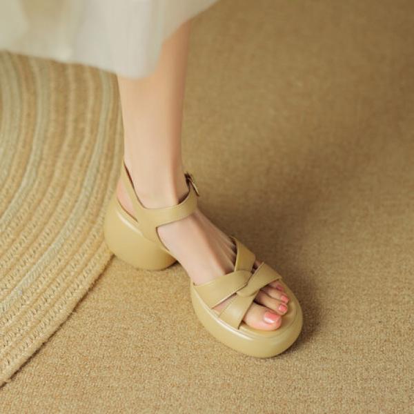 Handcrafted Leather Luxury Women's Shoes - Timeless Elegance(Eoct20161002M001-7)