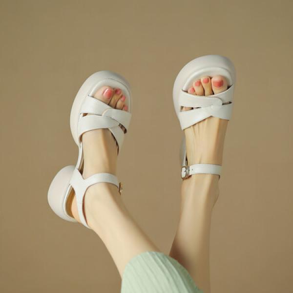 Handcrafted Leather Luxury Women's Shoes - Timeless Elegance(Eoct20161002M001-7)