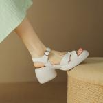 Handcrafted Leather Luxury Women's Shoes - Timeless Elegance(Eoct20161002M001-7)