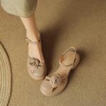 Exquisite Handmade Leather Women's Shoes - Elegant Luxury(Eoct20161002M002-1)