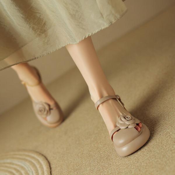 Exquisite Handmade Leather Women's Shoes - Elegant Luxury(Eoct20161002M002-1)