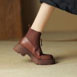 Handcrafted Leather Women's Shoes: Elegance Redefined(Eoct20161002D1109-7)