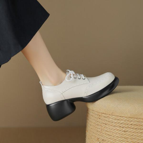 Handcrafted Luxury Leather Women's Shoes - Elegant Craftsmanship(Eoct20161002M001-9)