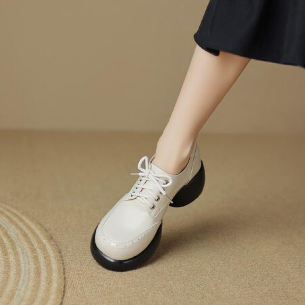 Handcrafted Luxury Leather Women's Shoes - Elegant Craftsmanship(Eoct20161002M001-9)