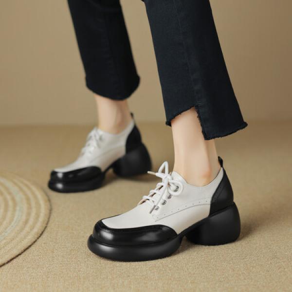 Handcrafted Luxury Leather Women's Shoes - Elegant Craftsmanship(Eoct20161002M001-9)