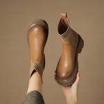 Handcrafted Genuine Leather Women's Shoes - Elegant Luxury(Eoct20161002M2169-6)