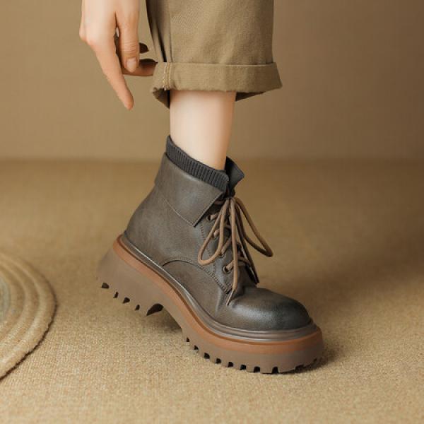 Luxury Handmade Leather Women's Shoes of Exquisite Craftsmanship(Eoct20161002M2169-15)