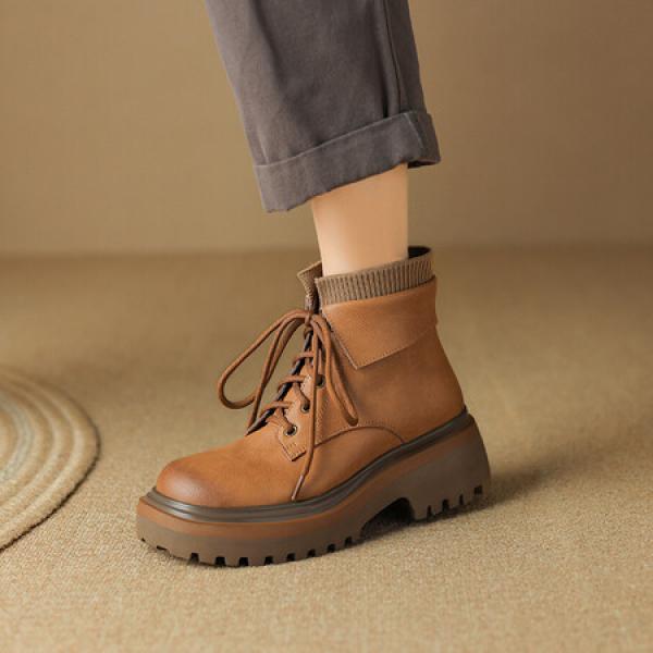 Luxury Handmade Leather Women's Shoes of Exquisite Craftsmanship(Eoct20161002M2169-15)