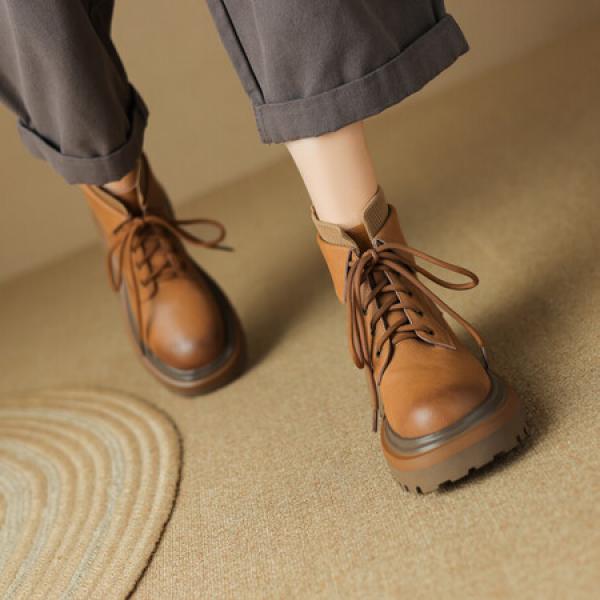 Luxury Handmade Leather Women's Shoes of Exquisite Craftsmanship(Eoct20161002M2169-15)