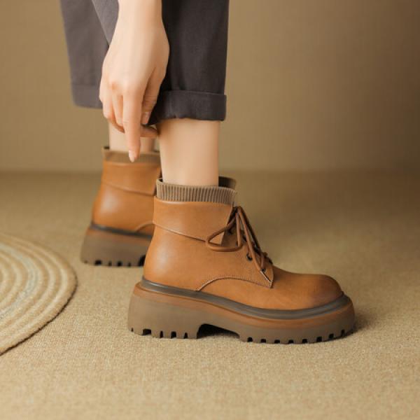 Luxury Handmade Leather Women's Shoes of Exquisite Craftsmanship(Eoct20161002M2169-15)