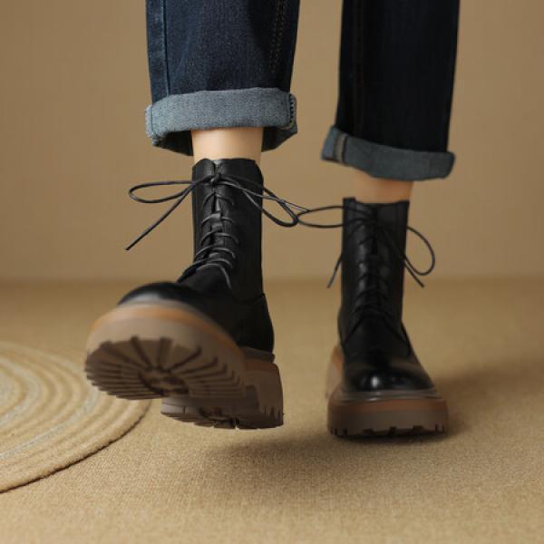 Elegant Handmade Leather Women’s Shoes, Luxurious Quality(Eoct20161002M2169-17)