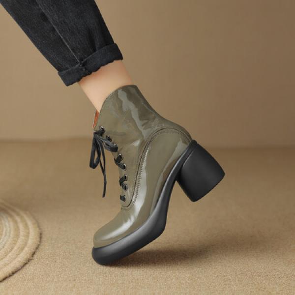 Handcrafted Luxury Leather Women's Shoes: Timeless Elegance(Eoct20161002M508-1)