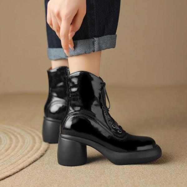 Handcrafted Luxury Leather Women's Shoes: Timeless Elegance(Eoct20161002M508-1)