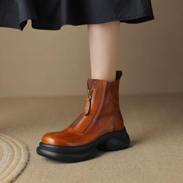 Luxury Handcrafted Leather Women’s Shoes: Elegance Redefined(Eoct20161002M3009-11)