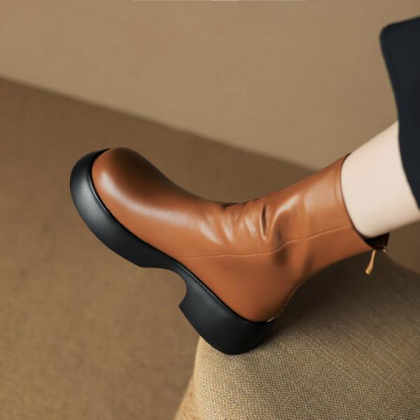 Handcrafted Genuine Leather Women's Shoes: Elegance & Luxury(Eoct20161002M8602-1)