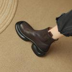 Handcrafted Luxury Leather Women's Shoes, Elegance Redefined.(Eoct20161002M3009-21)