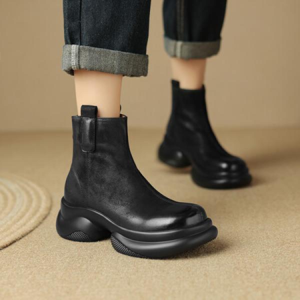 Handcrafted Luxury Leather Women's Shoes, Elegance Redefined.(Eoct20161002M3009-21)