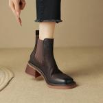 Crafted Elegance: Premium Handmade Leather Shoes(Eoct20161002M2156-19)