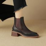 Crafted Elegance: Premium Handmade Leather Shoes(Eoct20161002M2156-19)