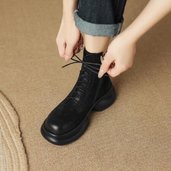 Crafted Elegance: Premium Handmade Leather Shoes(Eoct20161002M3009-18)