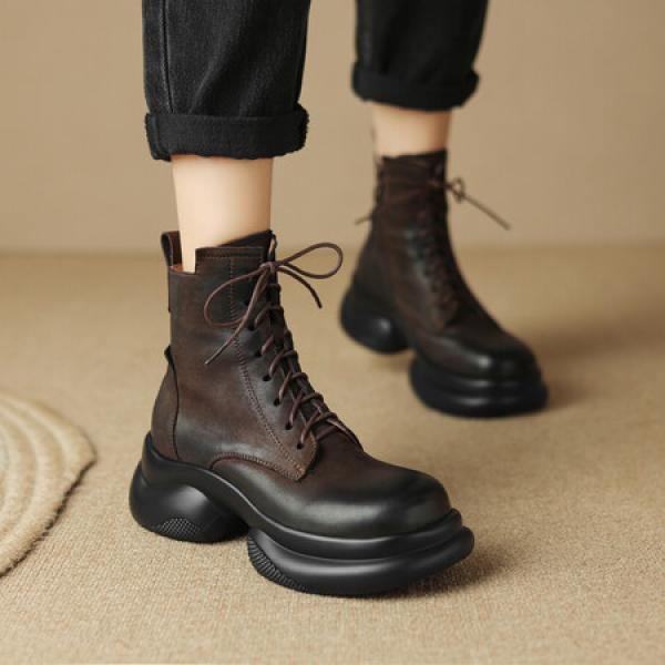 Crafted Elegance: Premium Handmade Leather Shoes(Eoct20161002M3009-18)