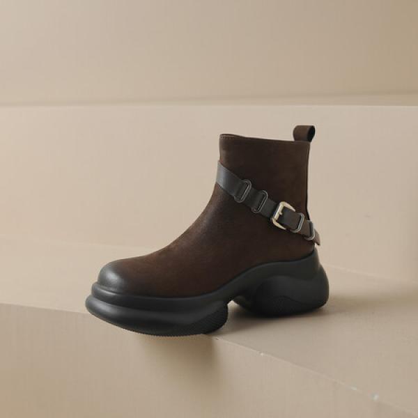 Exquisite Handcrafted Leather Women's Shoes, Elegance Redefined(Eoct20161002M3009-22)