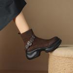 Exquisite Handcrafted Leather Women's Shoes, Elegance Redefined(Eoct20161002M3009-22)