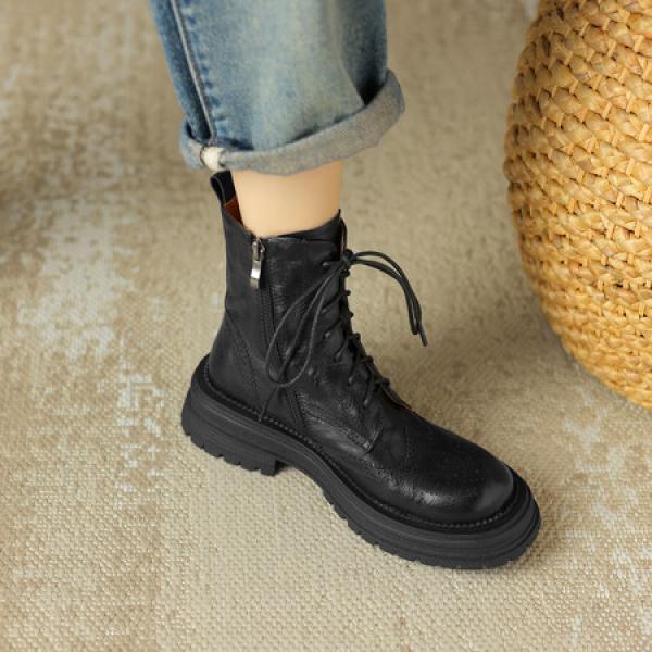 Exquisite Handcrafted Leather Women's Shoes, Elegance Redefined(Eoct20161002M1317-6)