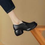 Elegant Handcrafted Leather Women’s Shoes, Luxury Quality(Eoct20161002M015-6)