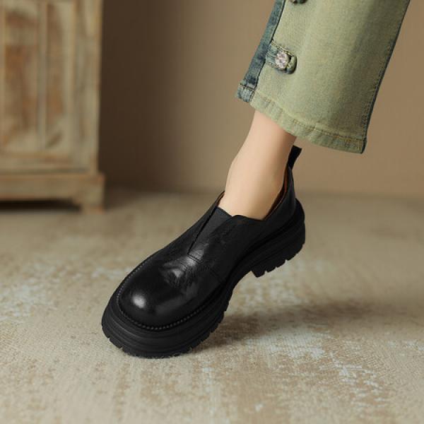 Handcrafted Luxurious Leather Women's Shoes: Elegance Redefined(Eoct20161002M8868-1)