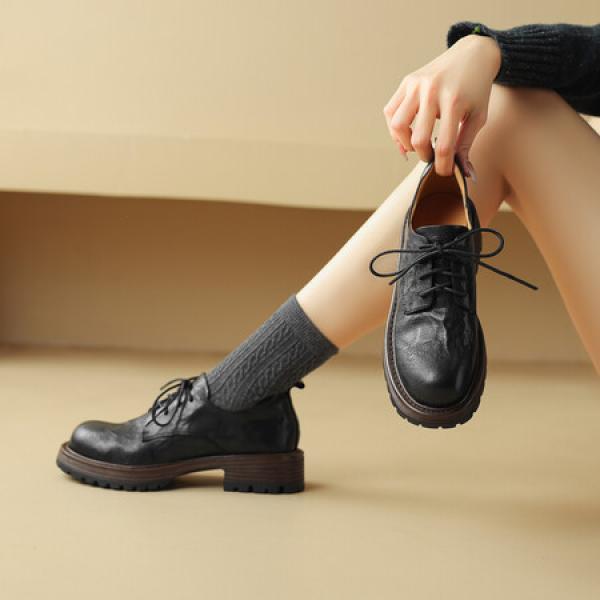 Handcrafted Luxury Leather Women’s Shoes - Elegant Quality Artistry(Eoct20161002M700-1)