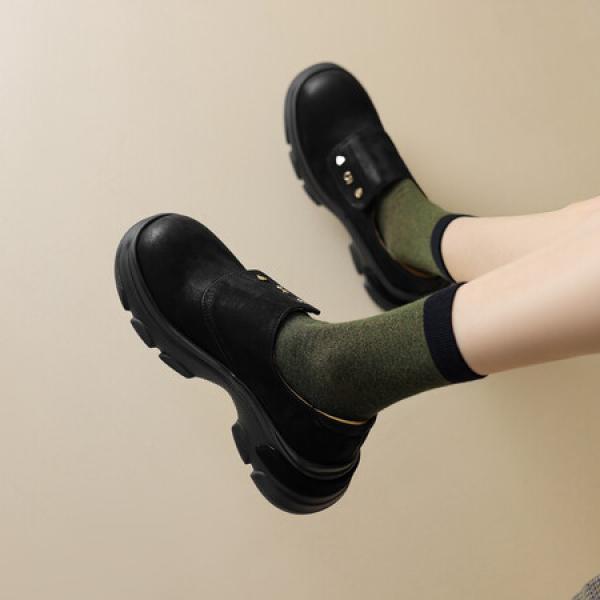 Luxury Handcrafted Leather Women’s Shoes, Exquisite Craftsmanship(Eoct20161002M3220-5)